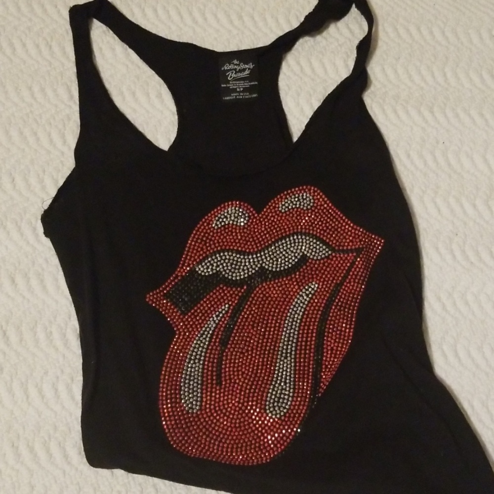 <5 for $20> Rolling Stones Racerback Tank